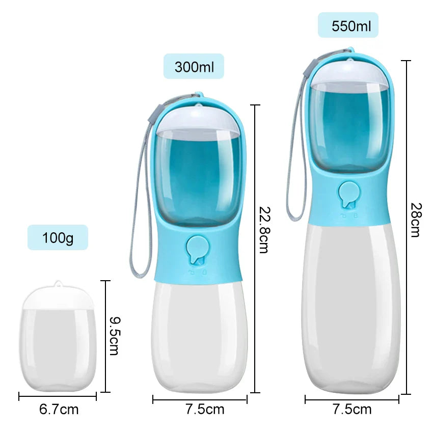 Värnamo - Portabel vattenflaska och matare för hundar