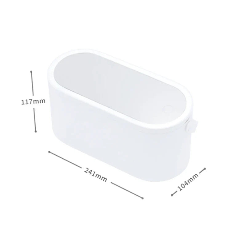 Sala - Bärbar sminklåda för resor med LED-lampa