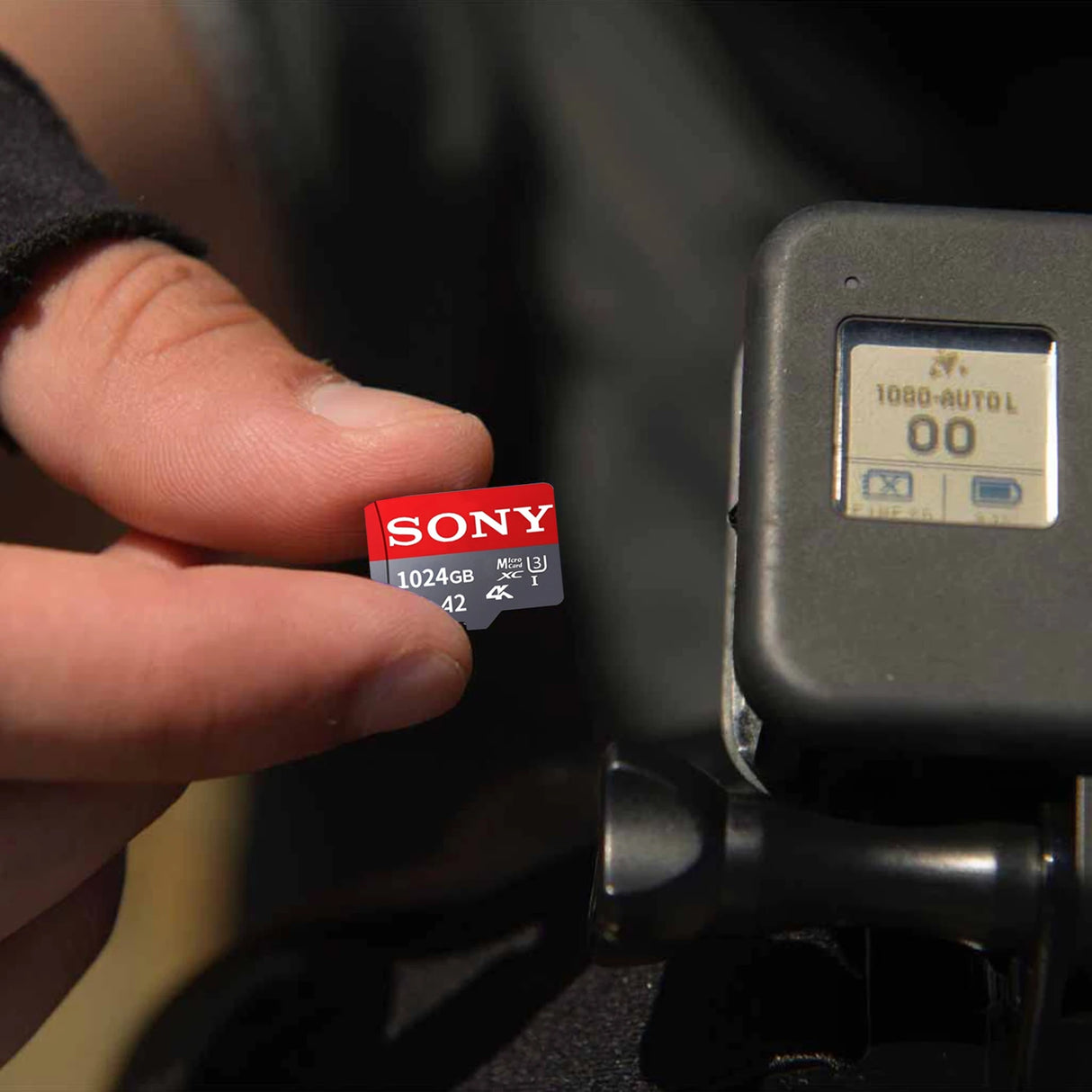 SONY SD minnes kort. 256, 512 och 1024 GB