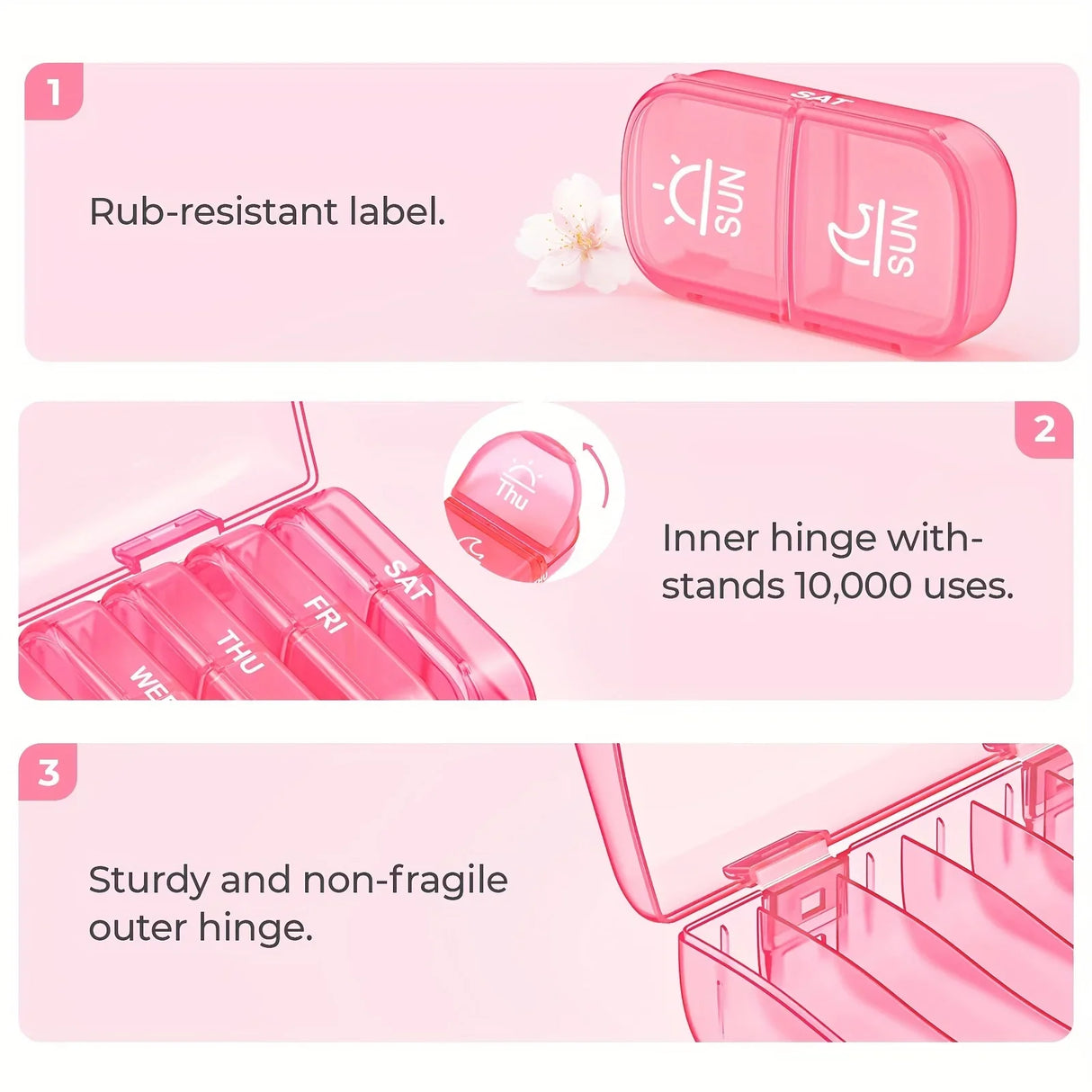 Maria - Veckovis pillerorganiserare