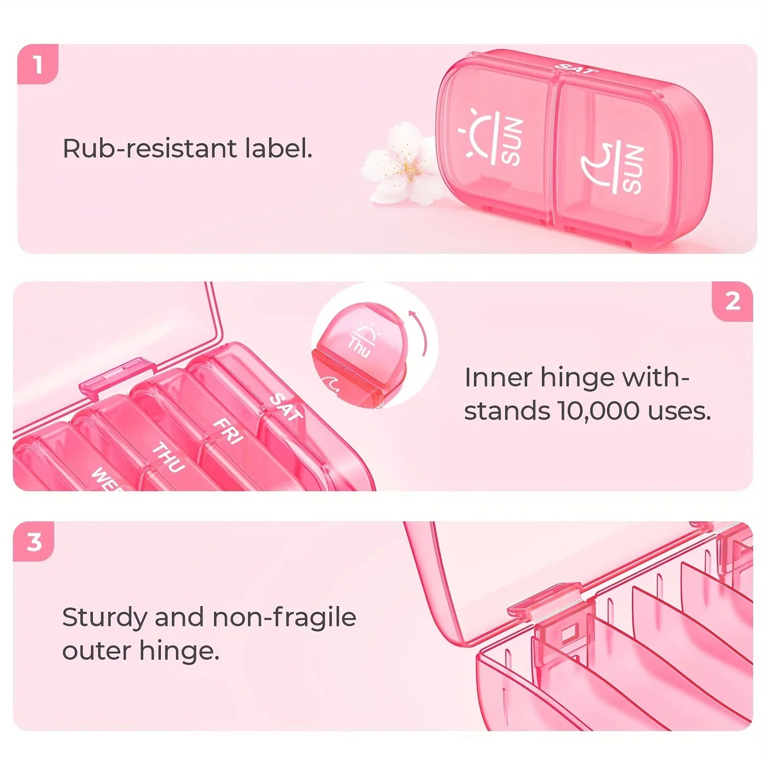 Maria - Veckovis pillerorganiserare