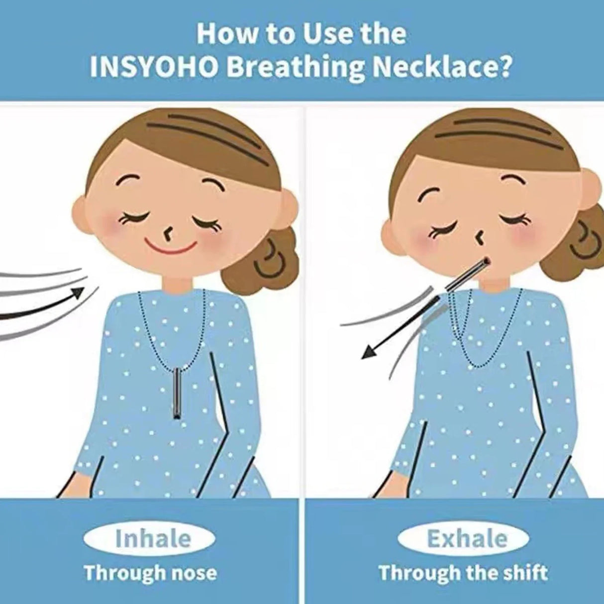 Trosa - Andningshalsband mot ångest