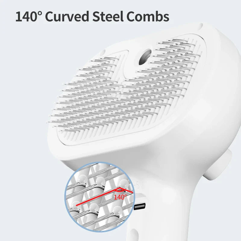 Tobias - Ångkam för husdjur