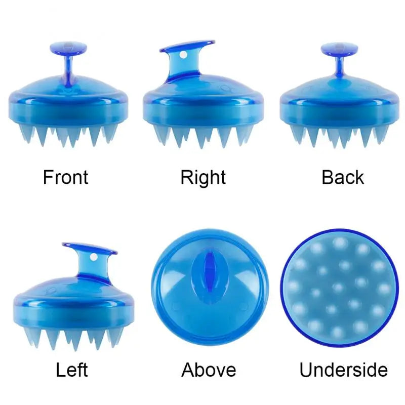 Gustav - Silikonborste för hårbottenmassage