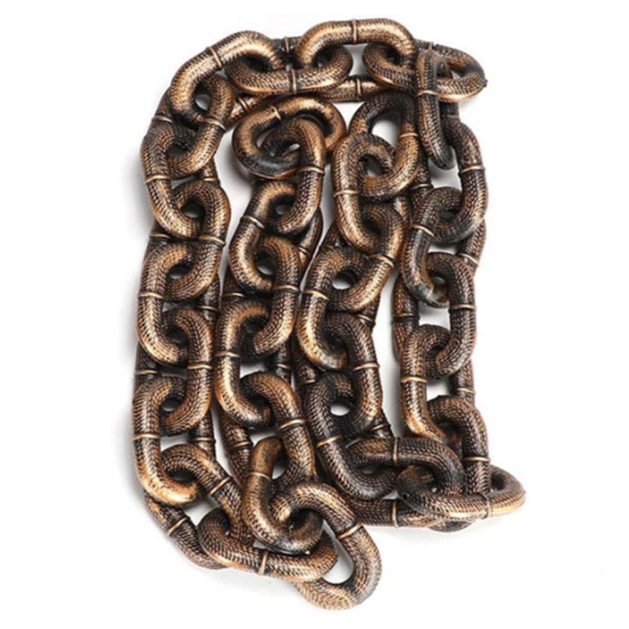 Viktor - Överdimensionerat fejkat kedjekoppel för hundar