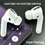 Lyssna - Airs Pro trådlösa hörlurar Bluetooth-headset.