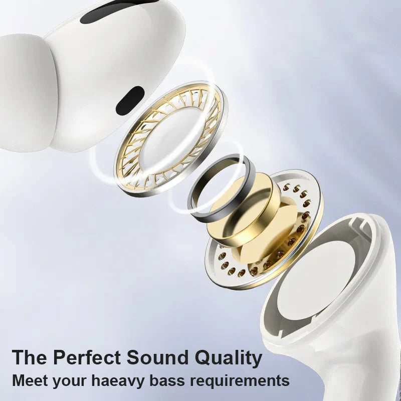 Lyssna - Airs Pro trådlösa hörlurar Bluetooth-headset.