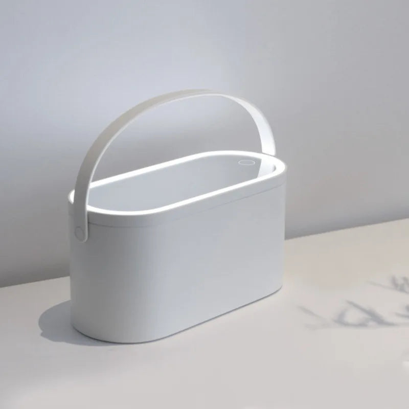Sala - Bärbar sminklåda för resor med LED-lampa