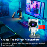 Avesta - Astronaut galax-nattlampa med stjärnprojektor