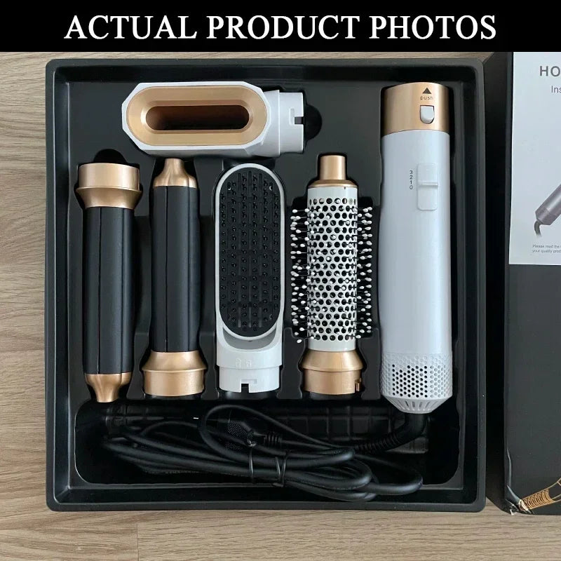 Mora - 5-i-1 professionell negativjon-hårstyler