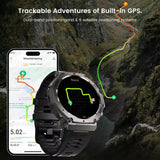 Mili - 2025 Ny Militär Bluetooth Smartklocka.