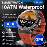 Mili - 2025 Ny Militär Bluetooth Smartklocka.